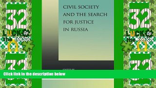 Price Civil Society and the Search for Justice in Russia  On Audio