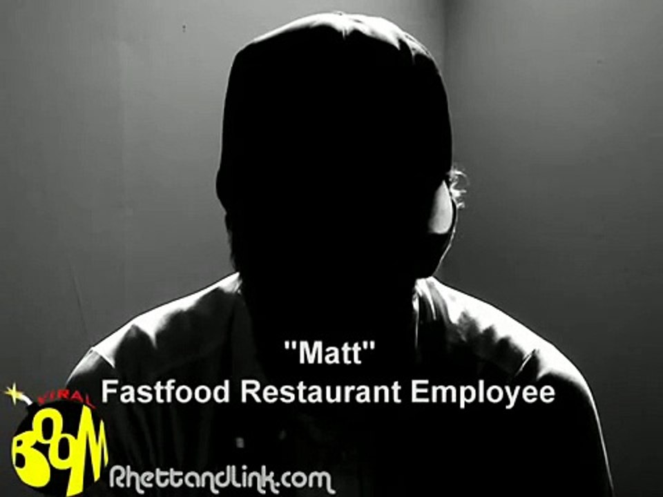 Confessions  Fastfood Employee