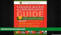 FAVORIT BOOK College Access   Opportunity Guide Center for Student Opportunity BOOOK ONLINE