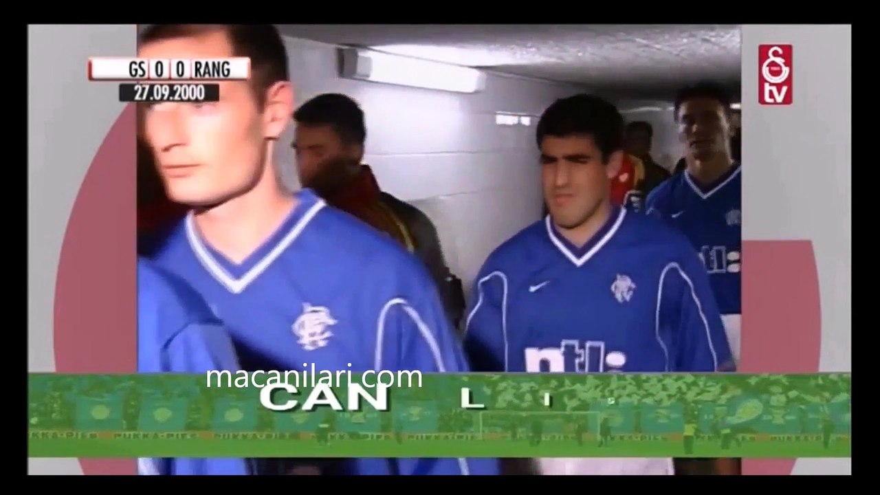 [HD] 27.09.2000 - 2000-2001 UEFA Champions League Group D Matchday 3 Galatasaray 3-2 Glasgow Rangers