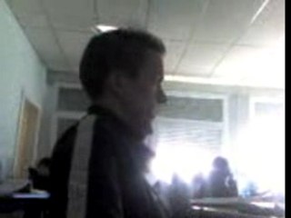 Moi en cours de français