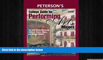 READ book College Guide for Performing Arts Majors 2008: Real-World Admission Guide for All Dance,