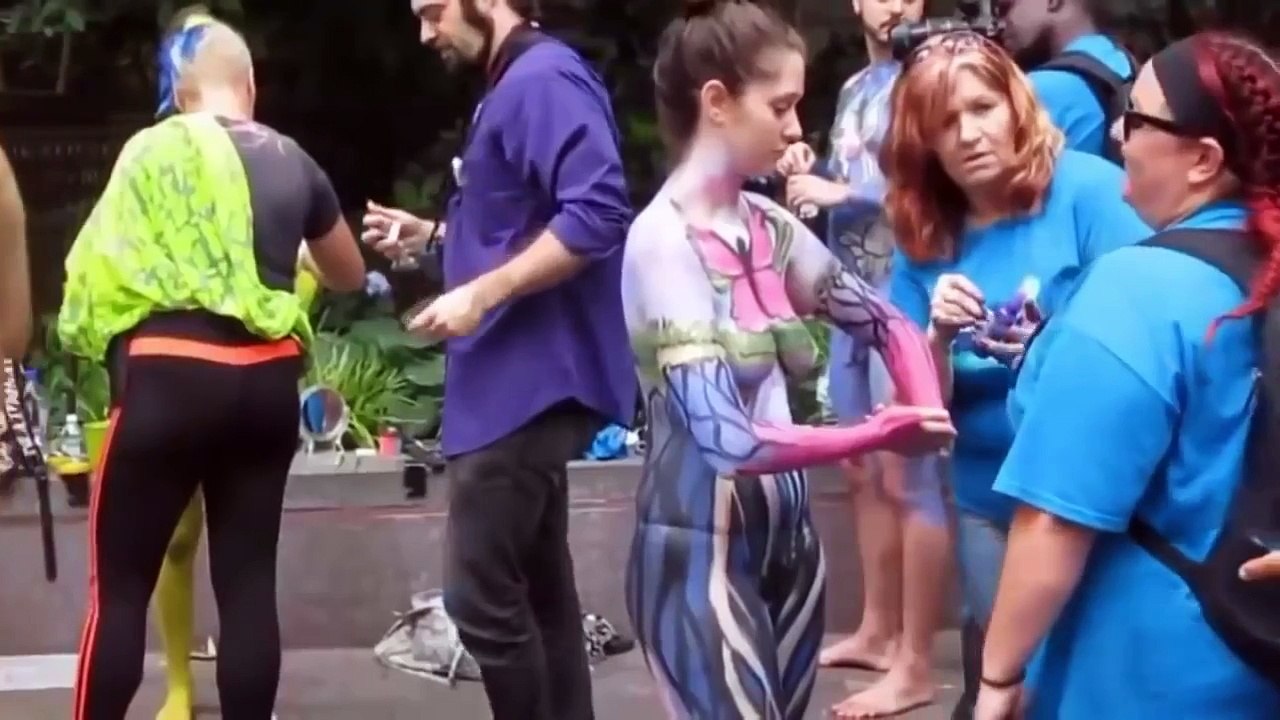 The art of body painting part 2