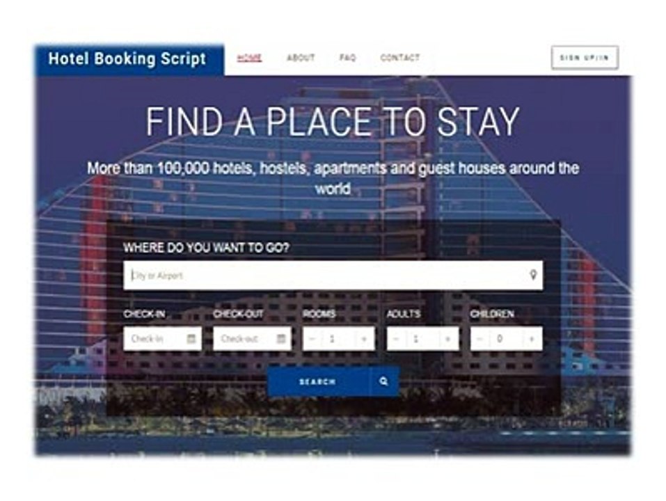 Hotel Booking Script - Restaurant Reservation Script – i-Netsolution