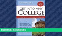 READ PDF [DOWNLOAD] Get into Any College: Secrets of Harvard Students Gen Tanabe BOOK ONLINE