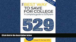 FAVORIT BOOK The Best Way to Save for College: A Complete Guide to 529 Plans 2015-2016 Joseph F