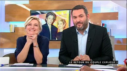 La question gênante de Benjamin Biolay à Marina Foïs dans "C à vous" - Vidéo