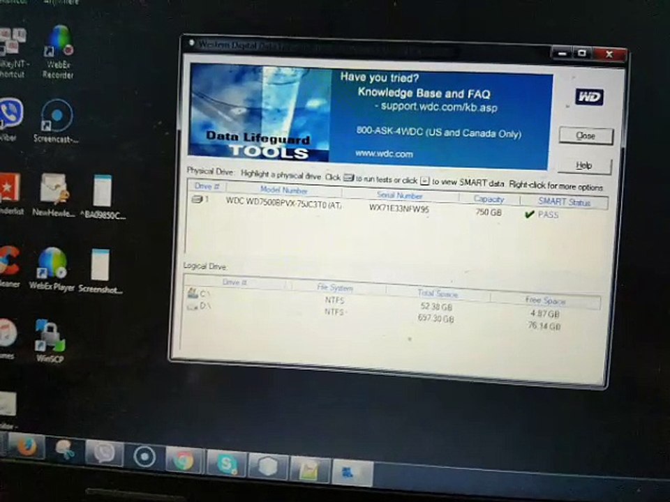 Data Lifeguard Diagnostic