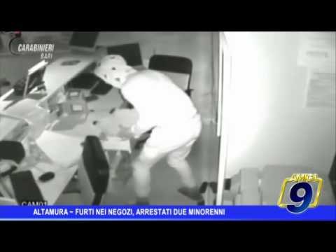 Altamura | Furti nei negozi, arrestati due minori