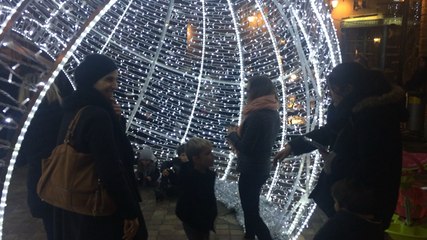 Inauguration des illuminations à la cathédrale