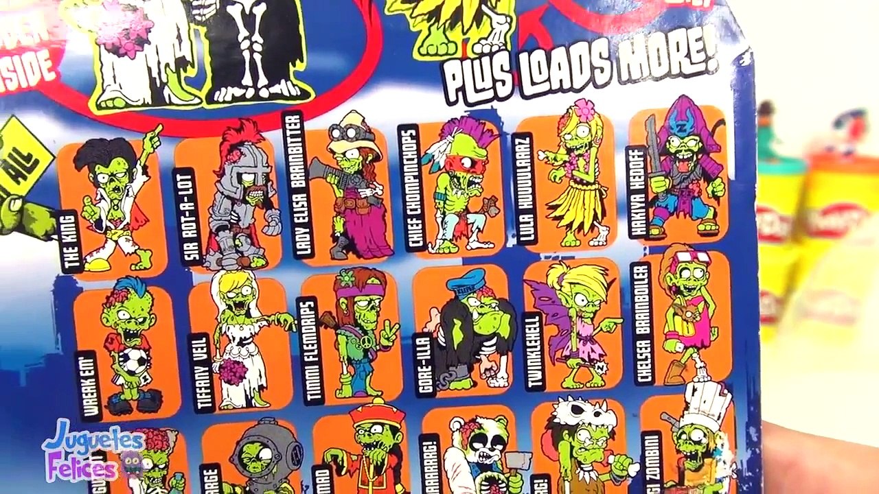 Huevo Sorpresa Gigante de Plants vs Zombies en Español de Plastilina Play Doh