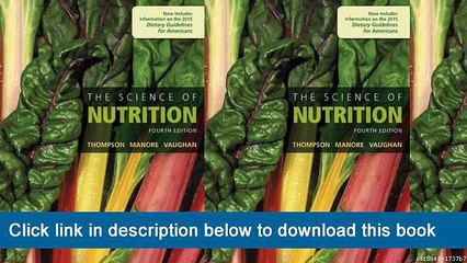 ]]]]]>>>>>[EPub] The Science Of Nutrition (4th Edition)