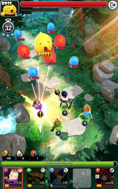 Knight Slinger - Android gameplay PlayRawNow