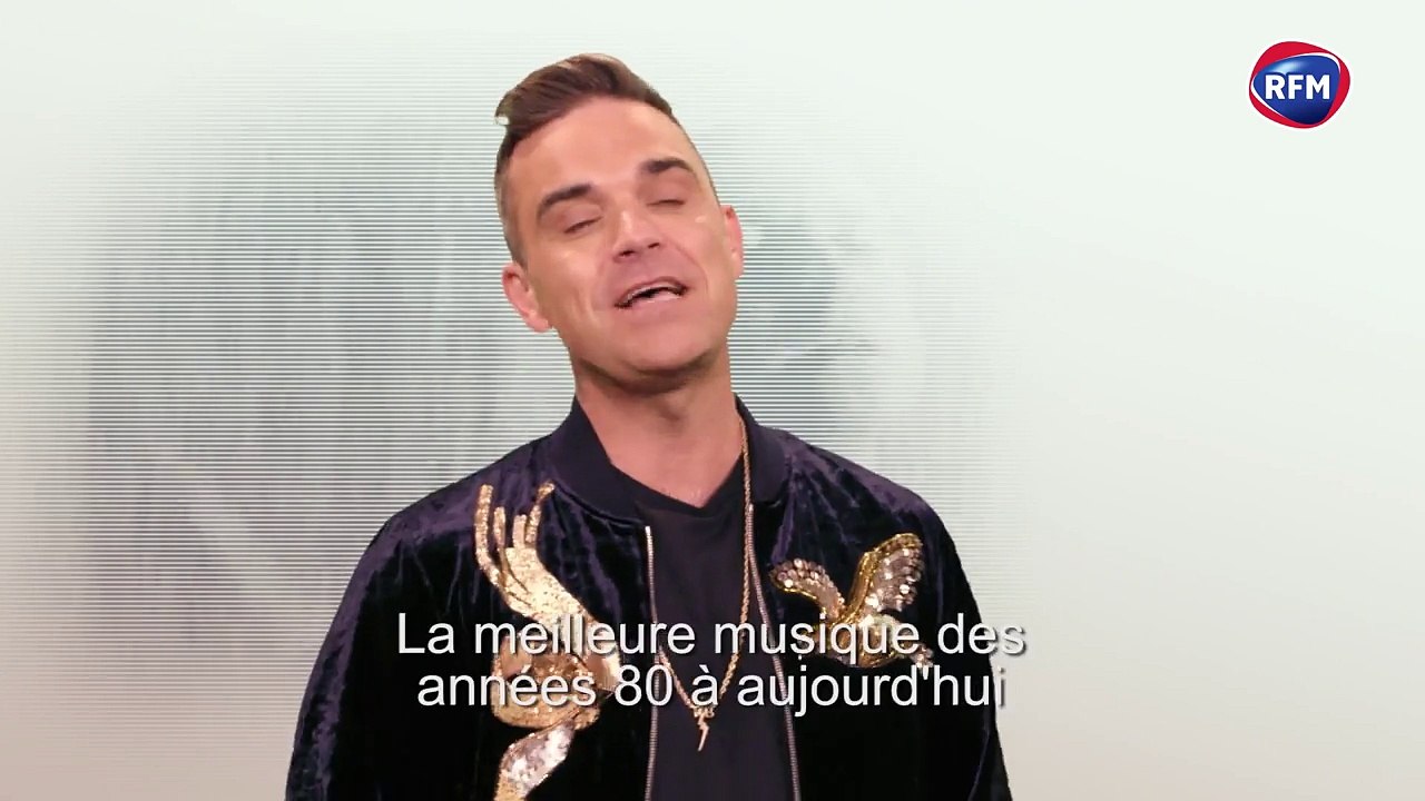 EXCLU: Robbie Williams, Phil Collins et Julien Doré réunis dans le nouveau spot de RFM - Regardez