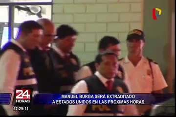 Manuel Burga fue extraditado a Estados Unidos