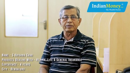 Profile of Mr S Krishna Char  - IndianMoney.com Privilege Associate