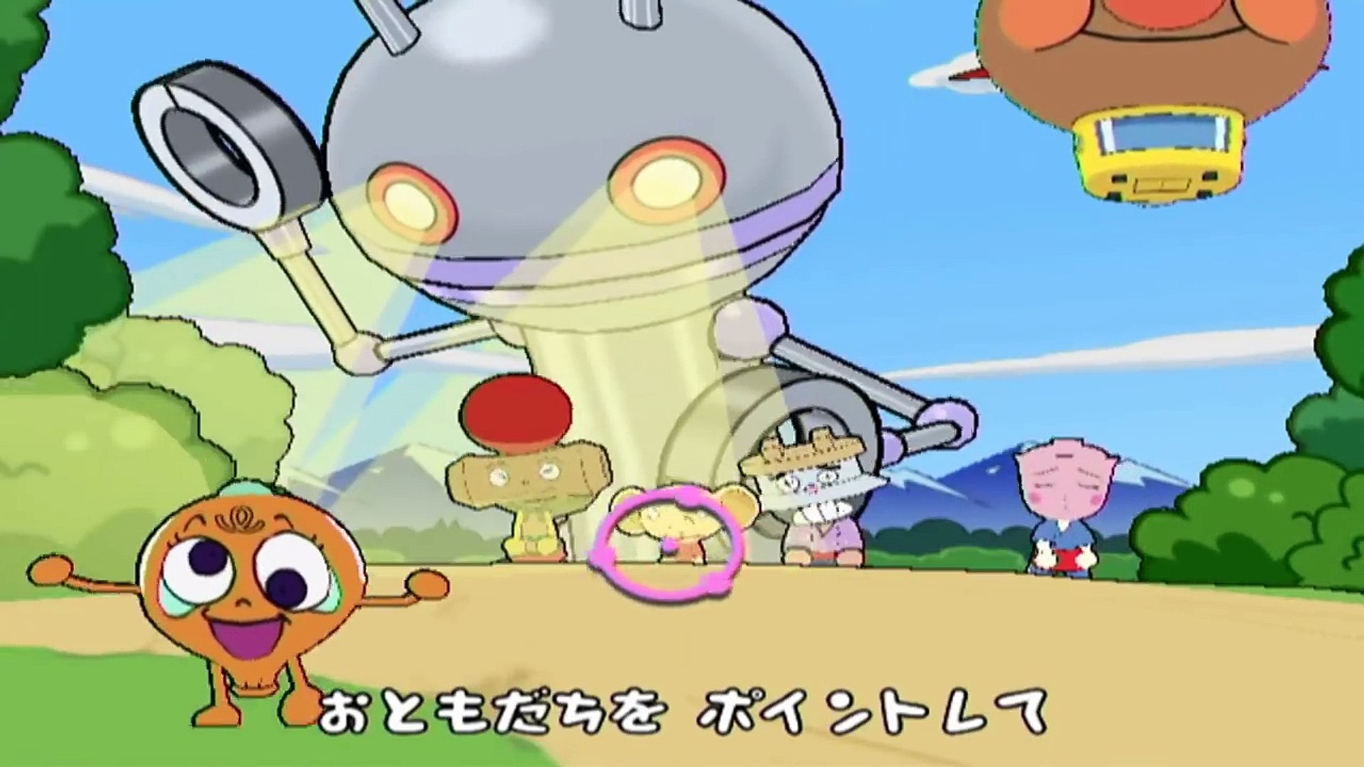アンパンマンにこにこパーティー クリームパンダ 高画質 アニメ だだんだんで大暴れ Anpanman Japanese Tv Game Nintendo Wii Dailymotion Video