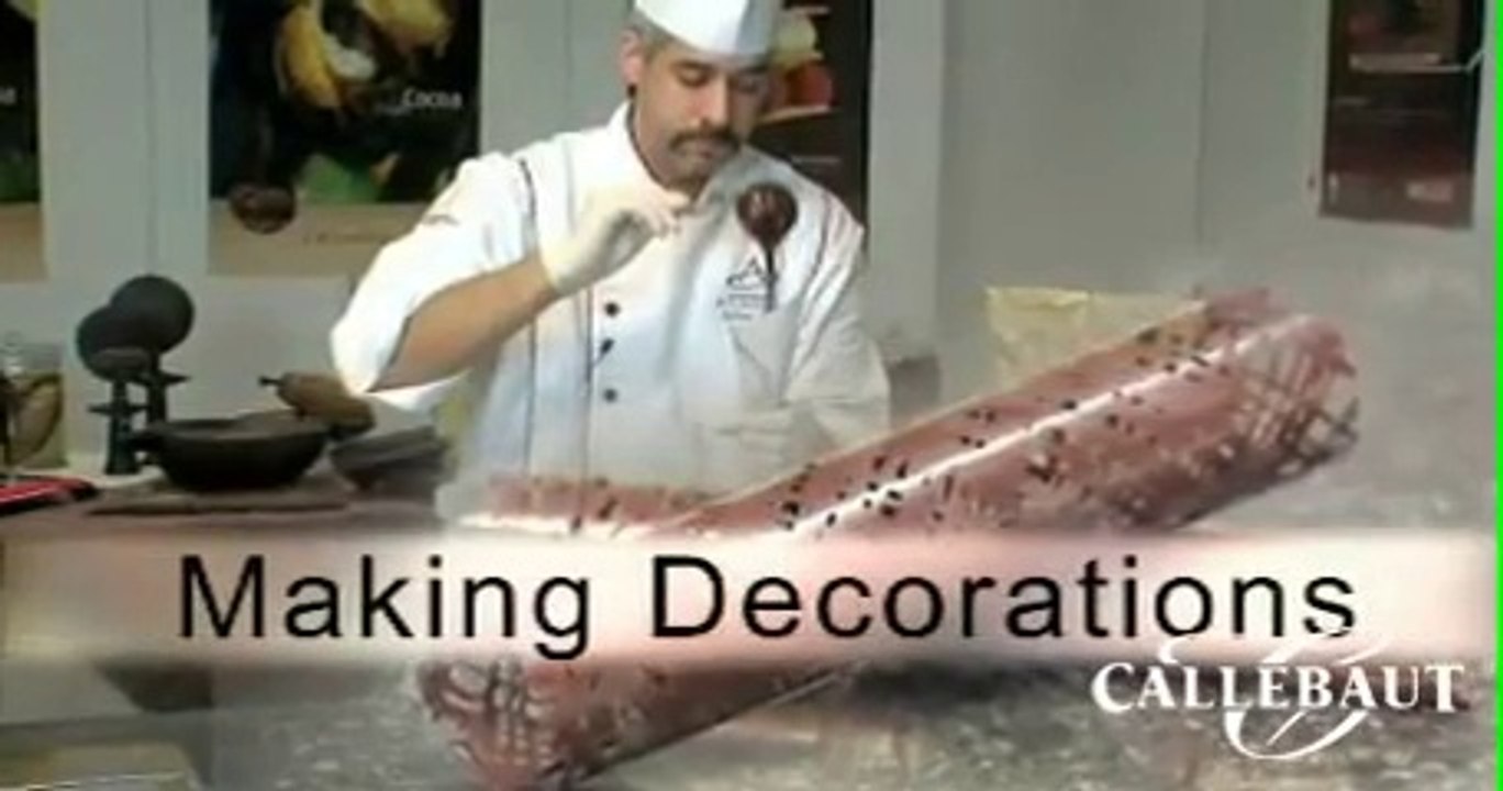 Décors en chocolat - Julian Rose