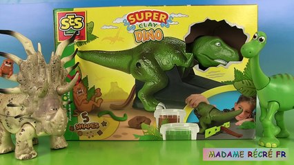 Pâte à modeler Dinosaure T-Rex Dinosaur Poop Super Clay Dino Surprise Oeufs Slime