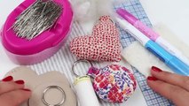 DIY Quilted Keyring
