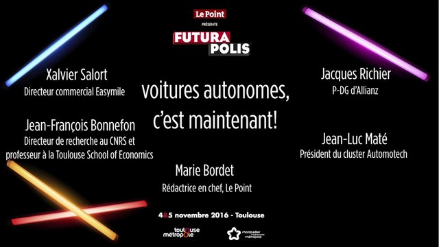 Futurapolis 2016 : Voitures autonomes, c’est maintenant