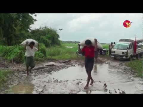 NLD Donates Hlegu Flood Victims.