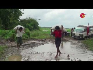 NLD Donates Hlegu Flood Victims.