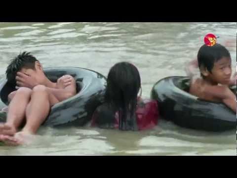 Flooding in Shwepyithar, Yangon.