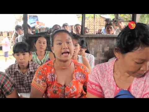 Education workshop for children in Rangoon