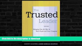 FAVORITE BOOK  The Trusted Leader FULL ONLINE