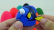 Nemo Encontrar Brinquedos Dora E Os Ovos Surpresa Jogar Doh Para As Crianças A Aprender As