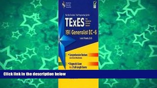 Pre Order Texas TExES Generalist EC-6 1st (first) edition Text Only Dr. Luis A. Rosado Ed.D. On CD