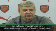 Wenger coy on FA discussions