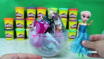 Powerpuff Girls Bubbles Giant Surprise Egg Shopkins Transformers LPS Marvel Disney Frozen