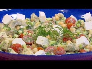 سلطة طحينة بالحمص | أميرة شنب