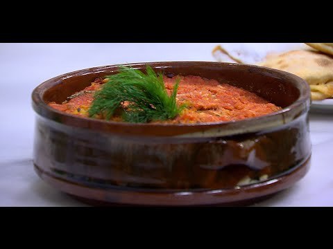 طاجن لسان عصفور باللحمة | نجلاء الشرشابي