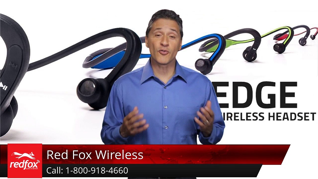 REVIEW - New EDGE Bluetooth Wireless Headphones - Ideal for Running, Driving, Working Out - For Everything You Do!   |  RedFoxWireless.com