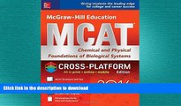 FAVORIT BOOK McGraw-Hill Education MCAT: Chemical and Physical Foundations of Biological Systems
