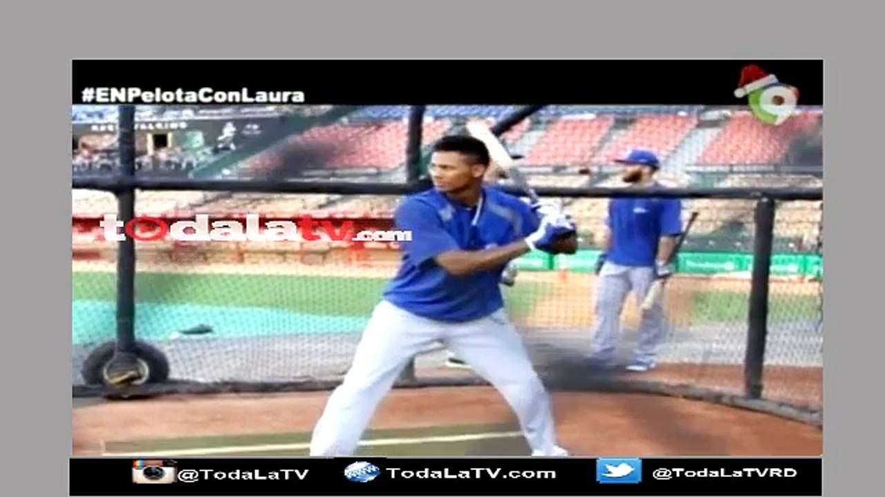Sergio Alcantara de los Tigres Del Licey se pone En Pelota Con Laura-Esta Noche Mariasela-Video