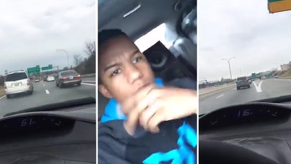 Il filme son accident en direct