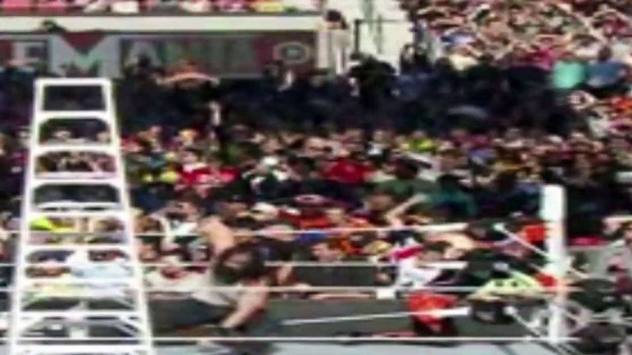 wwe 2016 full show   Superstars smashed through ladders  WWE Top 10 WMV V9 Thrilling moments