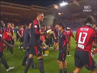 Milan - Seville Finale de la super coupe d'europe