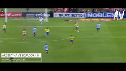 Lionel Messi - Top 10 Goals For Argentina National Team • 2005-2016