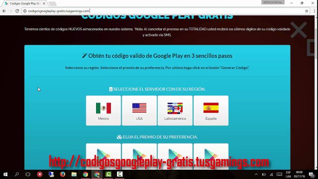 COMO CONSEGUIR CODIGOS GOOGLE PLAY GRATIS ACTUALIZADO