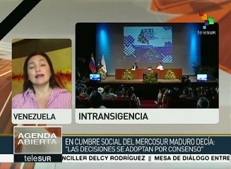 Venezuela pide defender la institucionalidad del Mercosur
