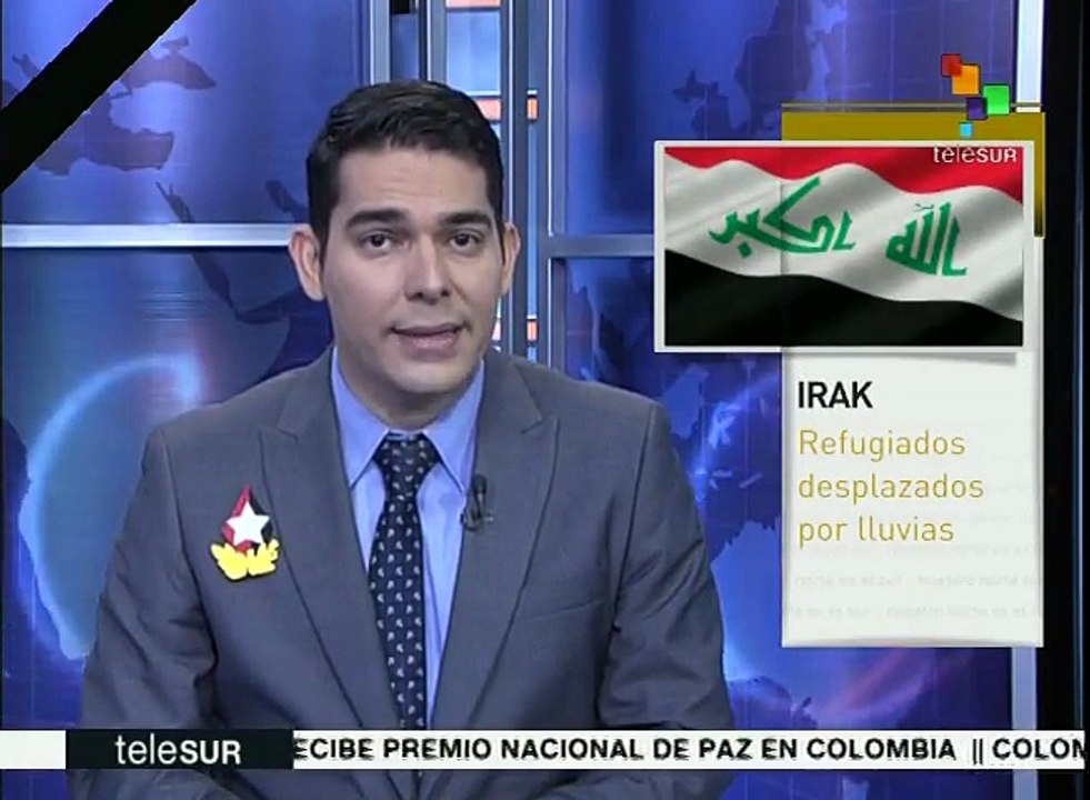 Irak: refugiados en Mosul deben sortear lluvias e inundaciones