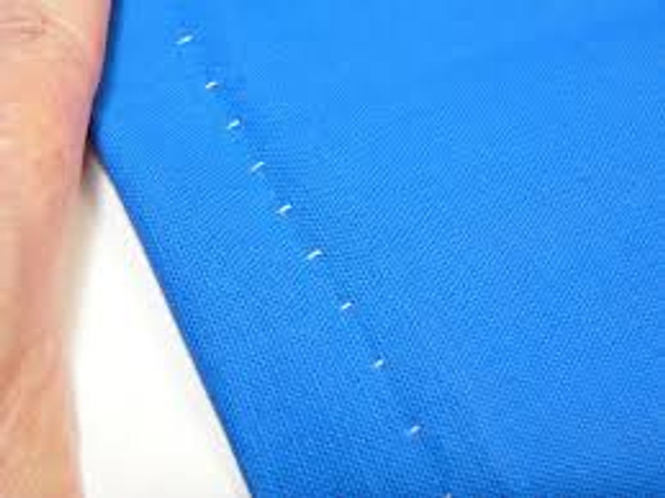 How To Sew A Visible And Invisible Hem.  Tutorial For Beginners