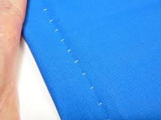 How To Sew A Visible And Invisible Hem.  Tutorial For Beginners