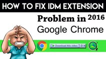 How to Fix idm Extension Problem in google Chrome Urdu/Hindi│Tech for you│