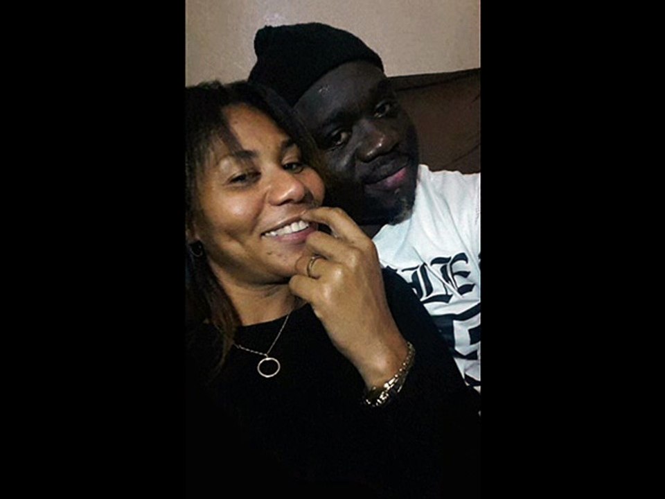 Lamine Nar et son épouse daniel